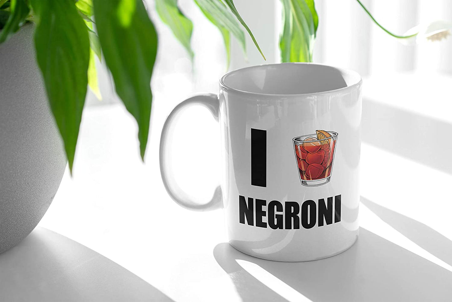 Brown Tazza I Love Negroni - Mug sul Cocktail Italiano - Choose Ur Color Cuc shop