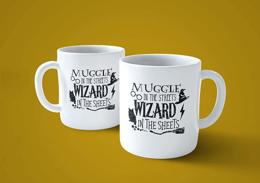 Lavender Tazza Muggle on The Streets Wizard in The Sheets - Mug Simpatica su Harry Il Mago Potter - Choose ur Color Cuc shop