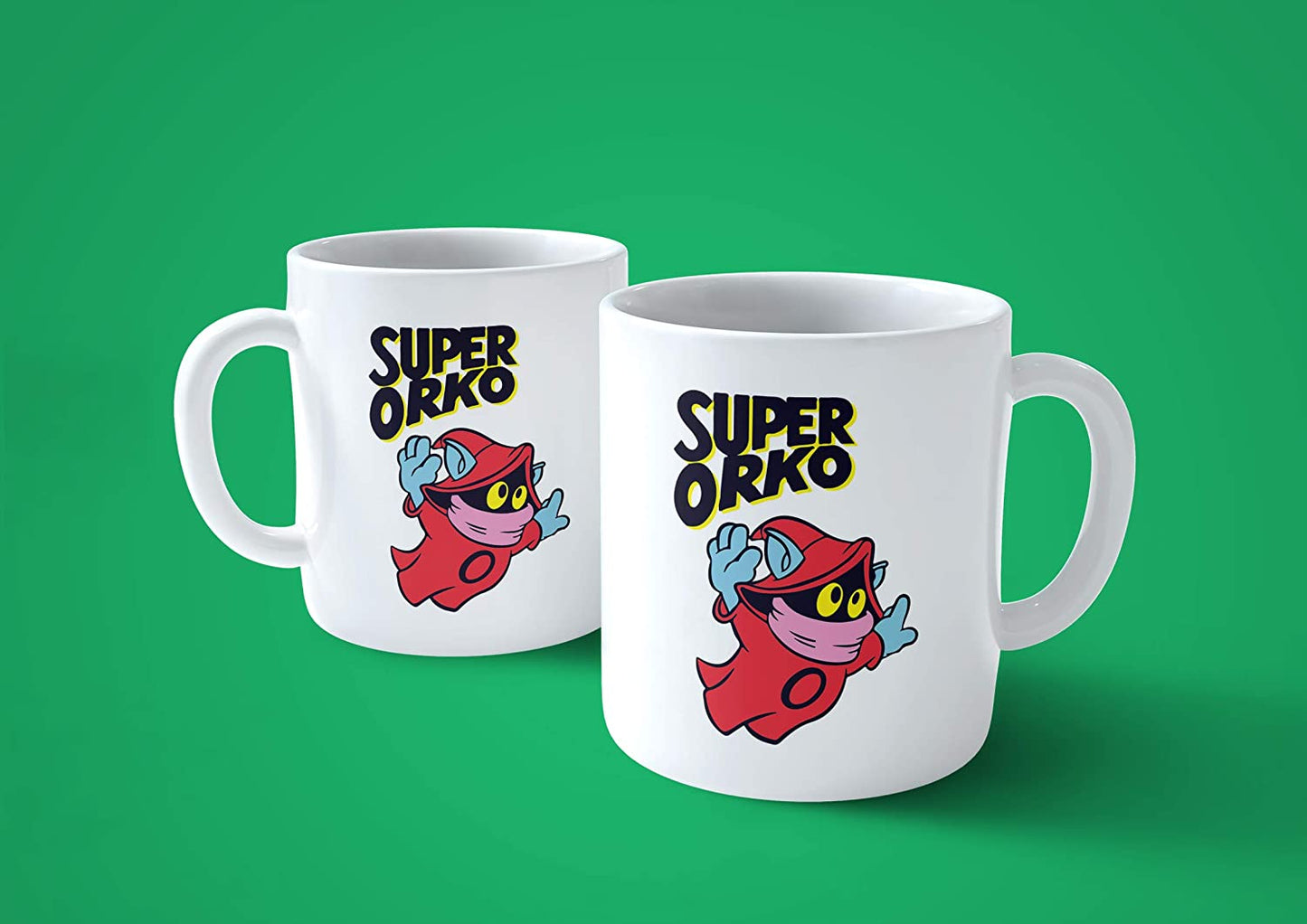 Lavender Tazza Super Orko - Mug sul Personaggio Simpatico di He-Man - Choose Ur Color Cuc shop