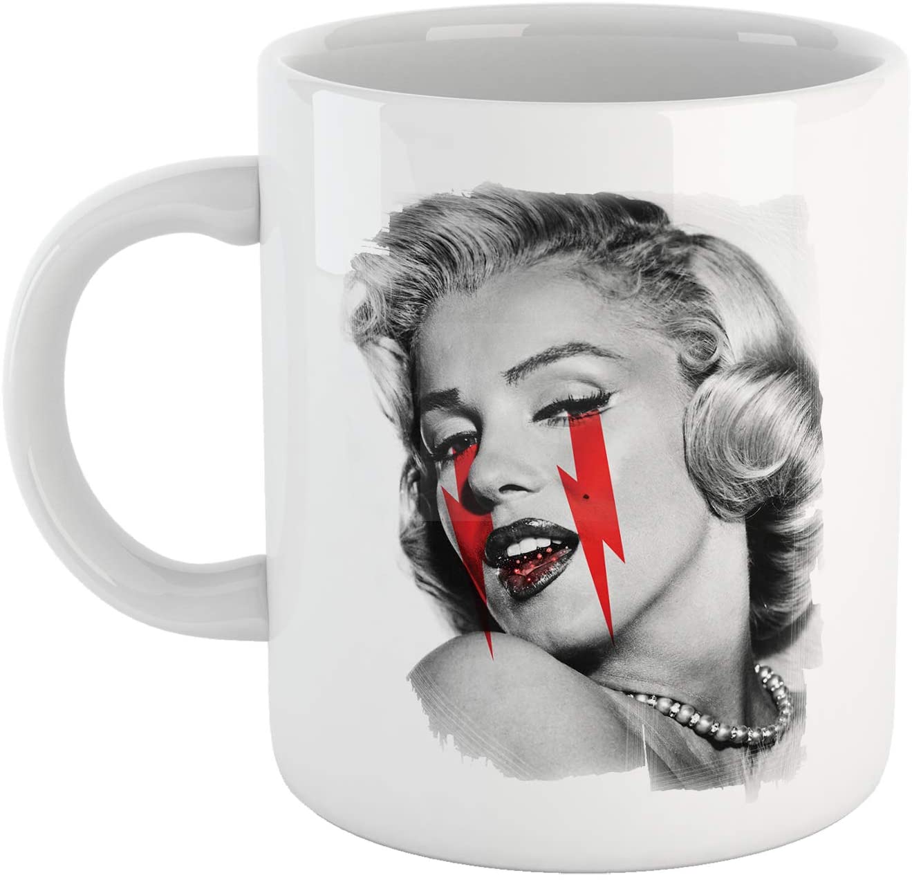 Gray Tazza Marilyn Fashion Monroe - Immagine della Diva Anni 70 - Choose ur Color Cuc shop