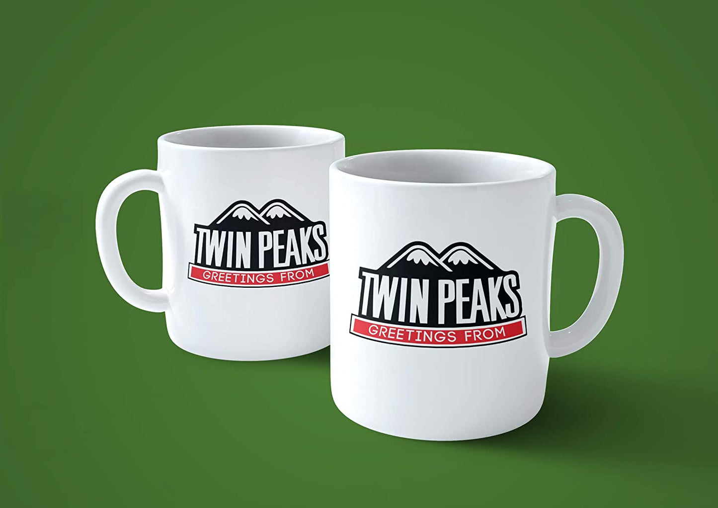Lavender Tazza Twin Peaks Cartello Cittˆ - Mug sulla Serie TV Cult di Lynch - Choose ur Color Cuc shop