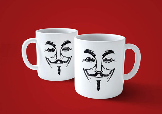 Lavender Tazza V per Vendetta - Anonymous - Choose ur Color Cuc shop