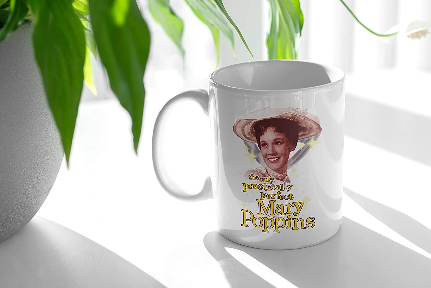 Dark Olive Green Tazza Mary Poppins Practically Perfect Vintage - Film Choose ur Color Cuc shop