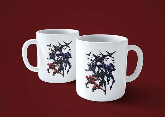 Lavender Tazza Robot Neon Genesis Mug Evangelion - Seele - Choose Ur Color Cuc shop