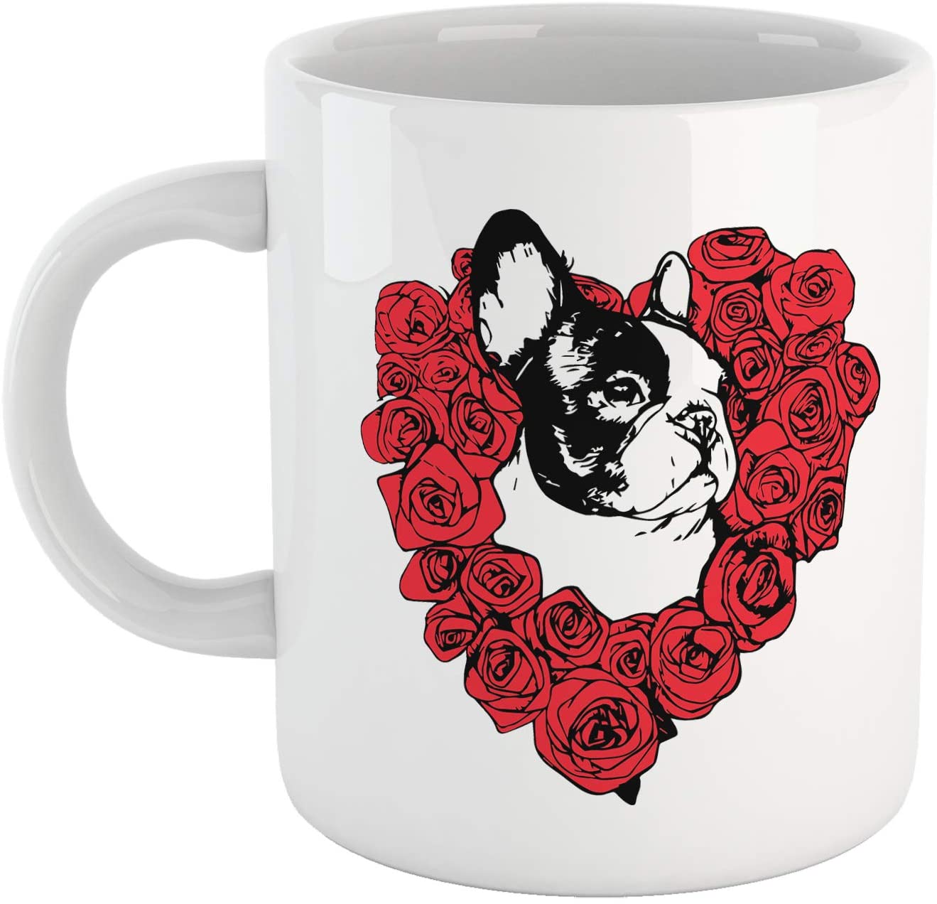 Brown Tazza Bulldog Francese - Mug French Bulldog - Idea Regalo per Amanti degli Animali - Choose Ur Color Cuc shop