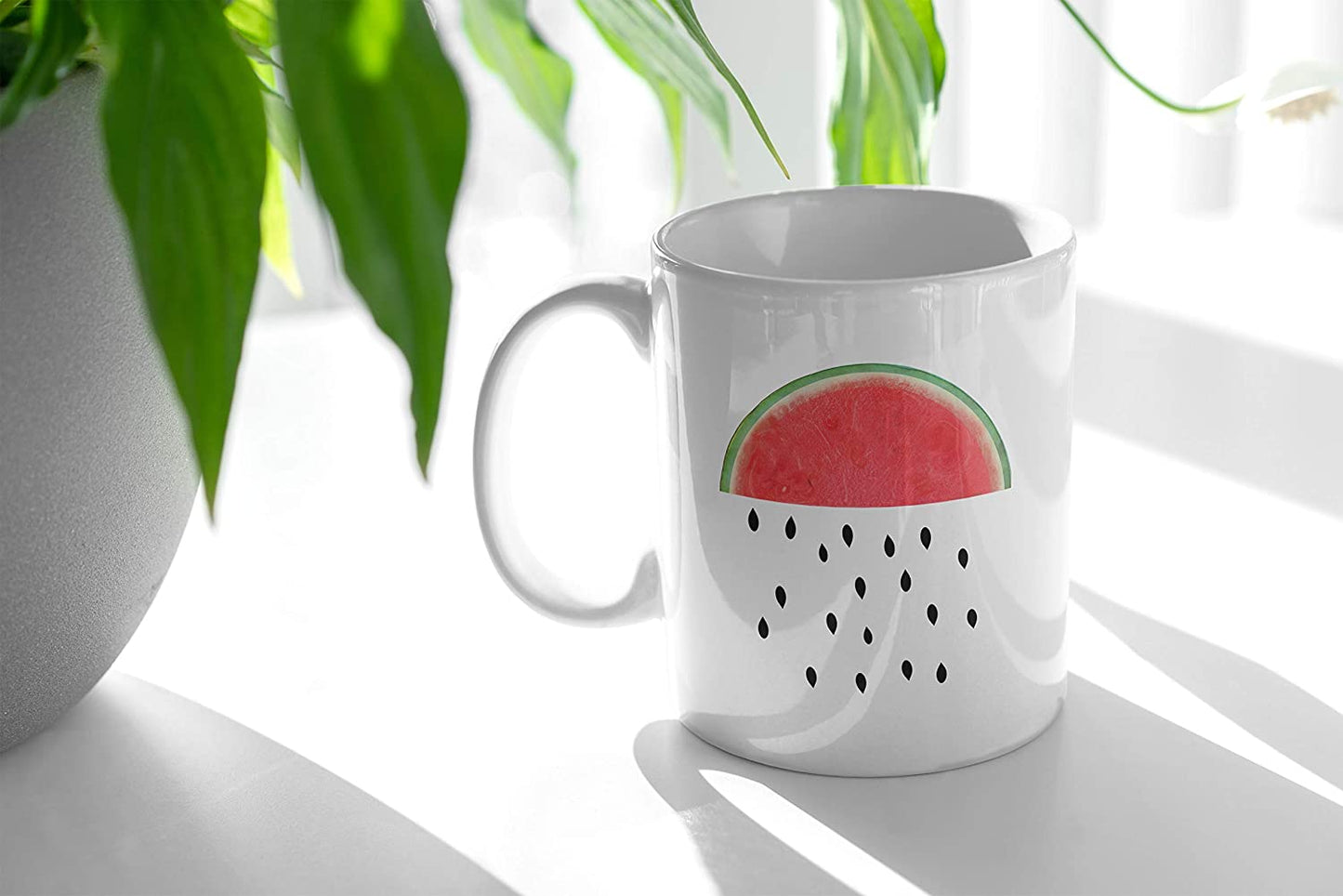 Brown Tazza Anguria Pioggia di Semi - Mug Watermelon Rain - Choose ur Color Cuc shop