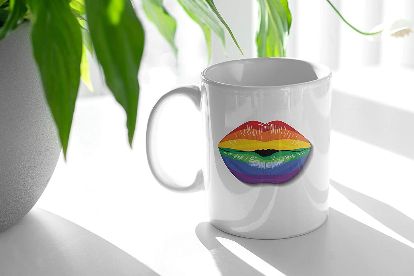 Sienna Tazza Kiss LGBT - Mug Bacio Arcobaleno - Choose ur Color Cuc shop