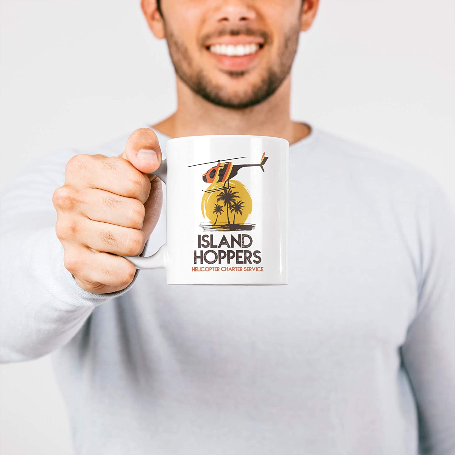 Lavender Tazza Island Hoppers - Mug Magnum P.I. - Choose Ur Color Cuc shop