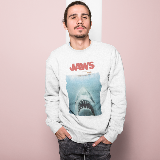 Felpa Girocollo - Jaws Lo Squalo Poster - FILM Choose ur color - CUC chooseurcolor