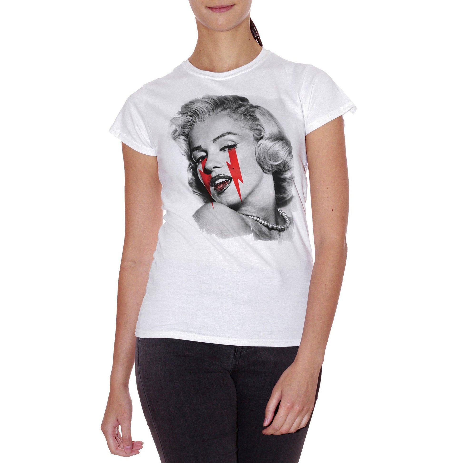 Lavender T-Shirt Marilyn Monroe Vintage Star Black And White - POLITICA CucShop