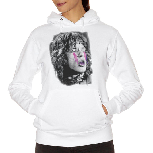 Lavender Felpa Mick Jagger Rolling Stones Vintage Star Black And White - FAMOSI CucShop