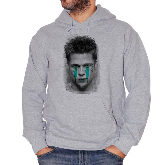 Dark Gray Felpa Brad Pitt Tyler Durden Fight Club Movie Film Vintage - FILM CucShop