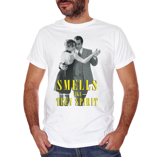 Dim Gray T-Shirt Profumo Di Donna Al Pacino Movie Smell Of A Woman Oscar Smells Like Teen Spirit - FILM CucShop