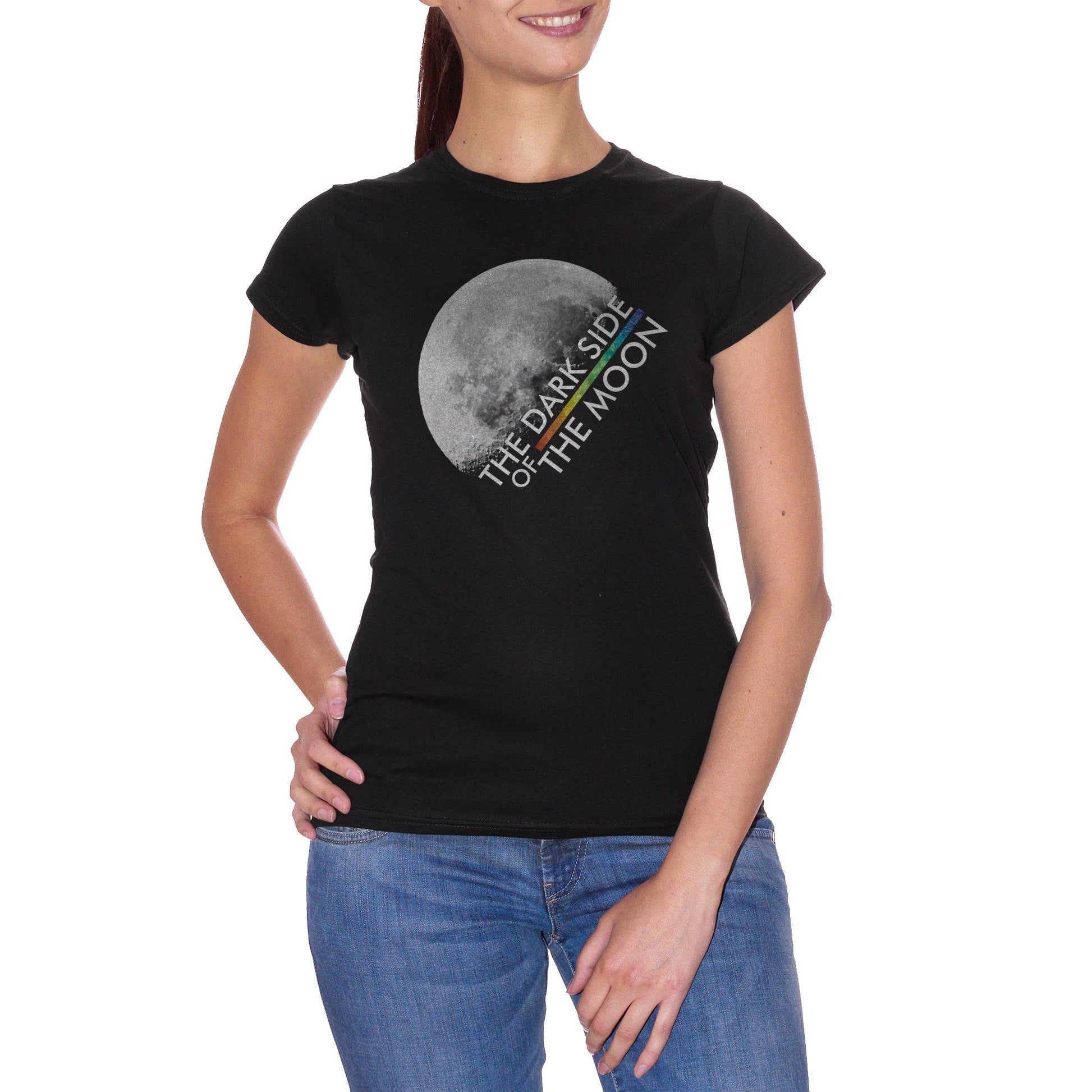 Black T-Shirt The Dark Side Of The Moon Pink Floyd Music Album - MUSIC CucShop