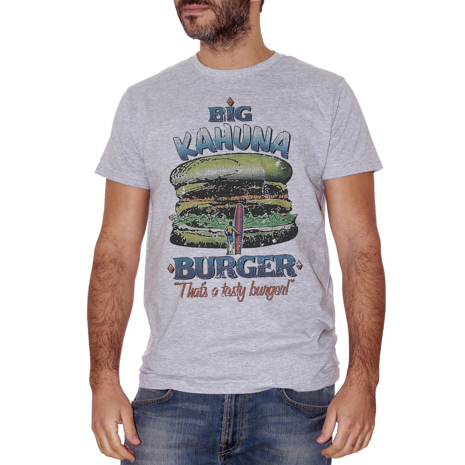 Gray T-Shirt Big Kahuna Burger Pulp Fiction - FILM CucShop