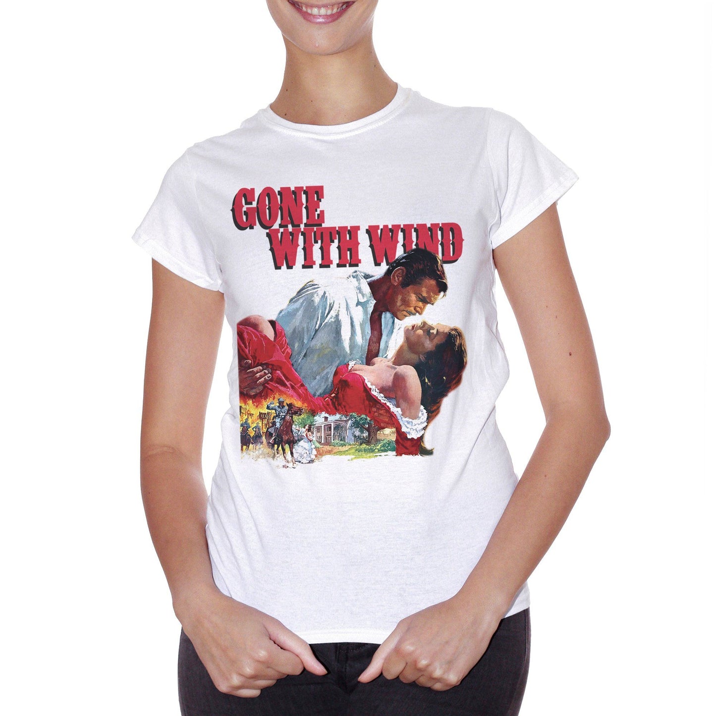 Lavender T-Shirt Gone With The Wind Via Col Vento Classic - FILM CucShop