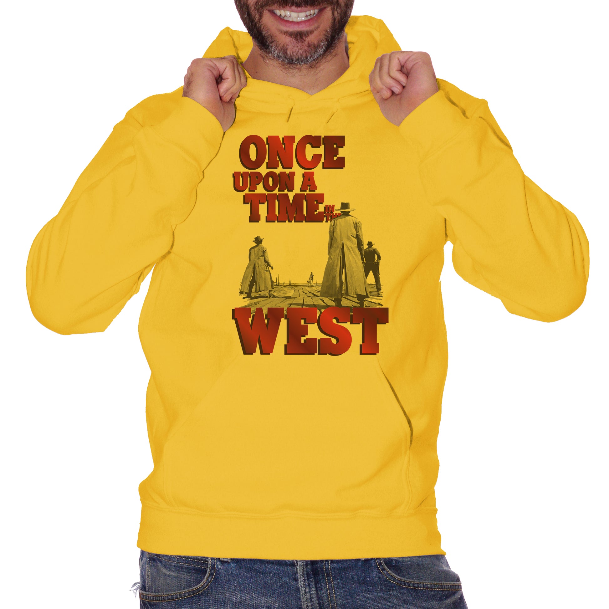 Goldenrod Felpa Once Upon A Time In The West C'Era Una Volta Il West - FILM CucShop