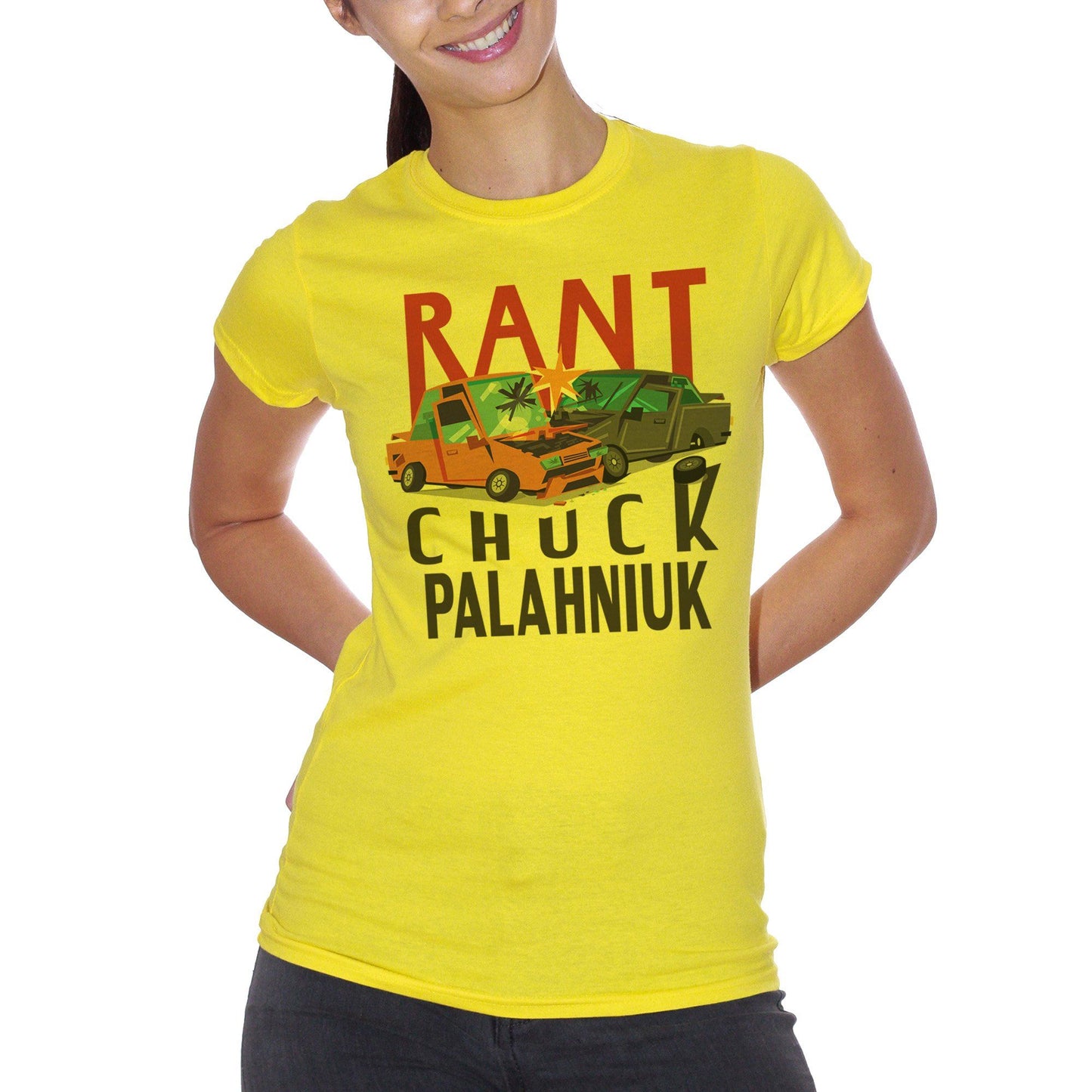 Goldenrod T-Shirt Ant Chuck Palahniuk Book Rabbia Libro - FAMOSI CucShop