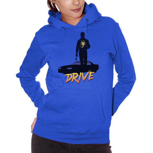 Royal Blue Felpa Drive Movie Ryan Gosling - FILM CucShop