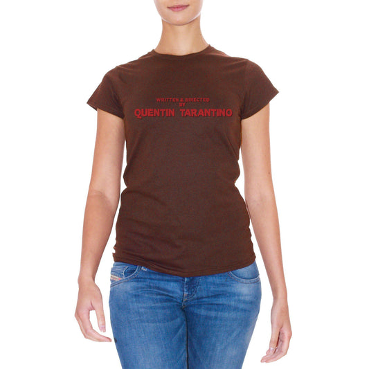 Dark Olive Green T-Shirt Quentin Tarantino Credits Django Unchained - FILM CucShop