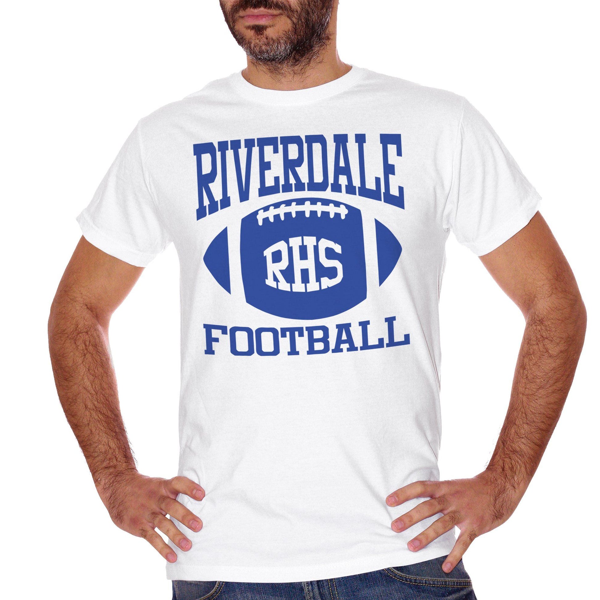 Dark Slate Blue T-Shirt Riverdale-Football - FILM CucShop