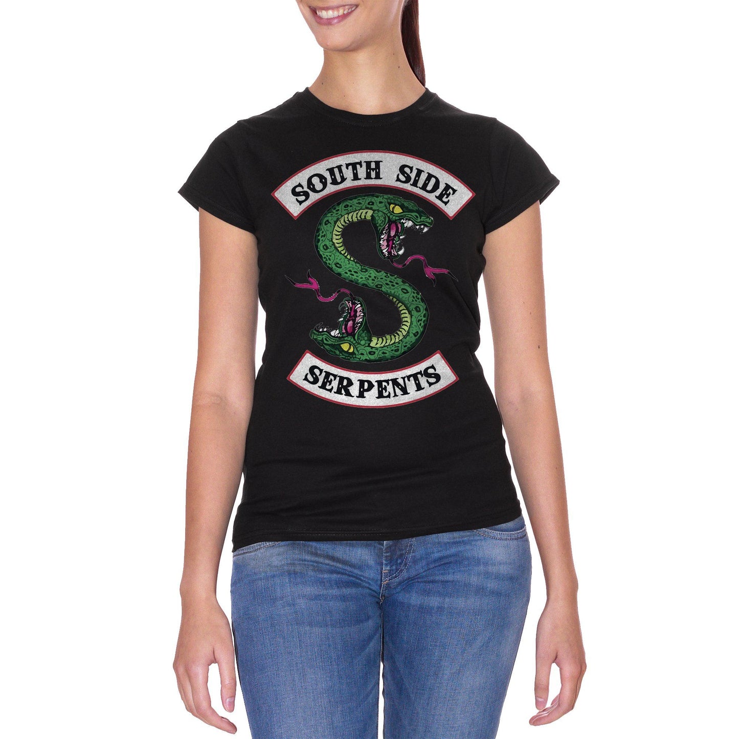 Black T-Shirt Riverdale-South-Side-Serpents - FILM CucShop