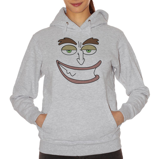 Gray Felpa Hormone Monster Maurice Face Smile Big Mouth - FILM CucShop