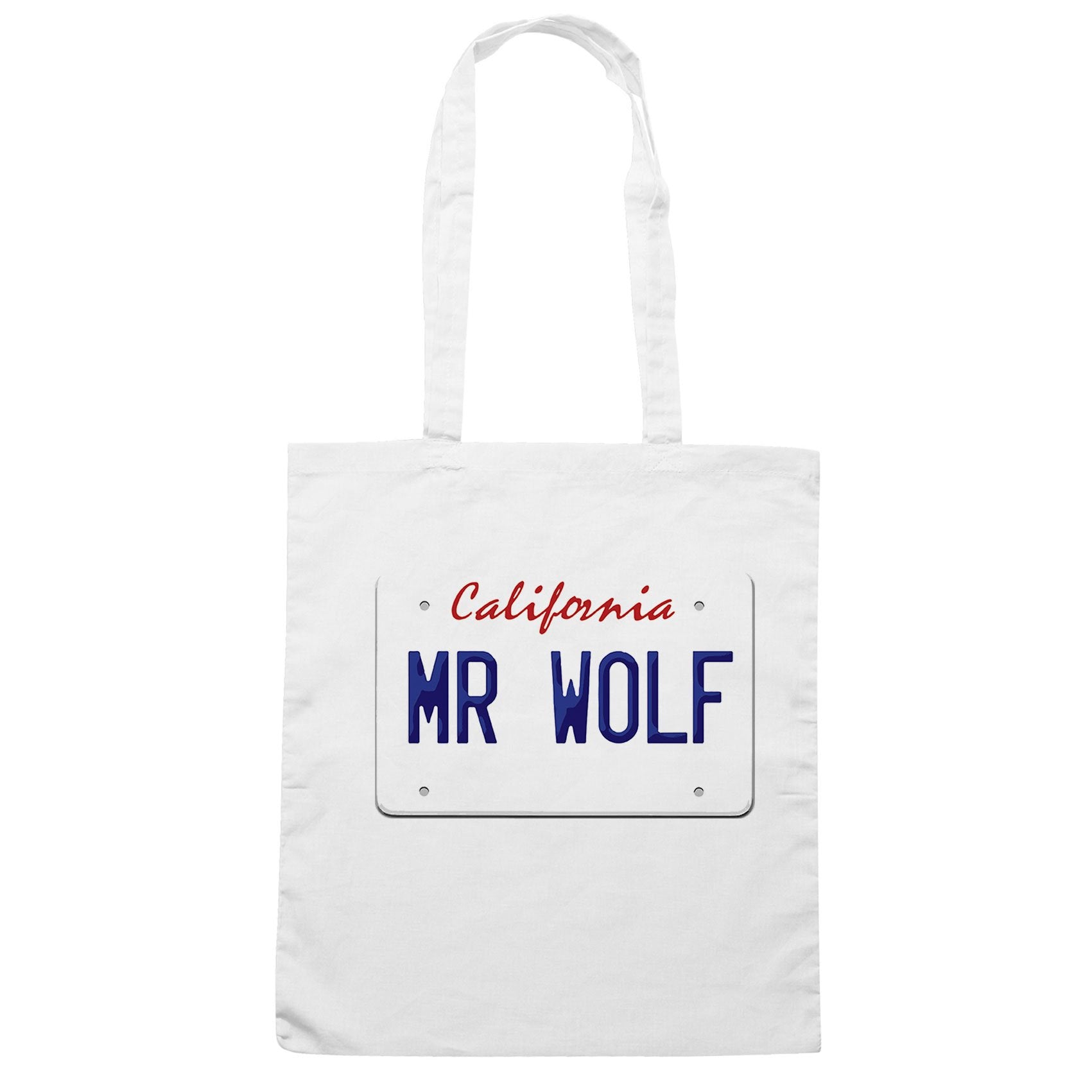 Lavender Borsa Mr Wolf Targa Pulp Fiction California - Bianca - FILM CucShop