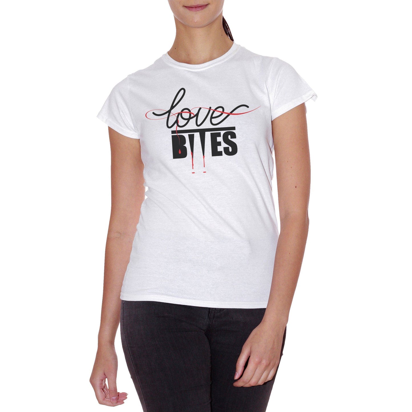 Lavender T-Shirt Love Bites The Vampire Diaries - FILM CucShop
