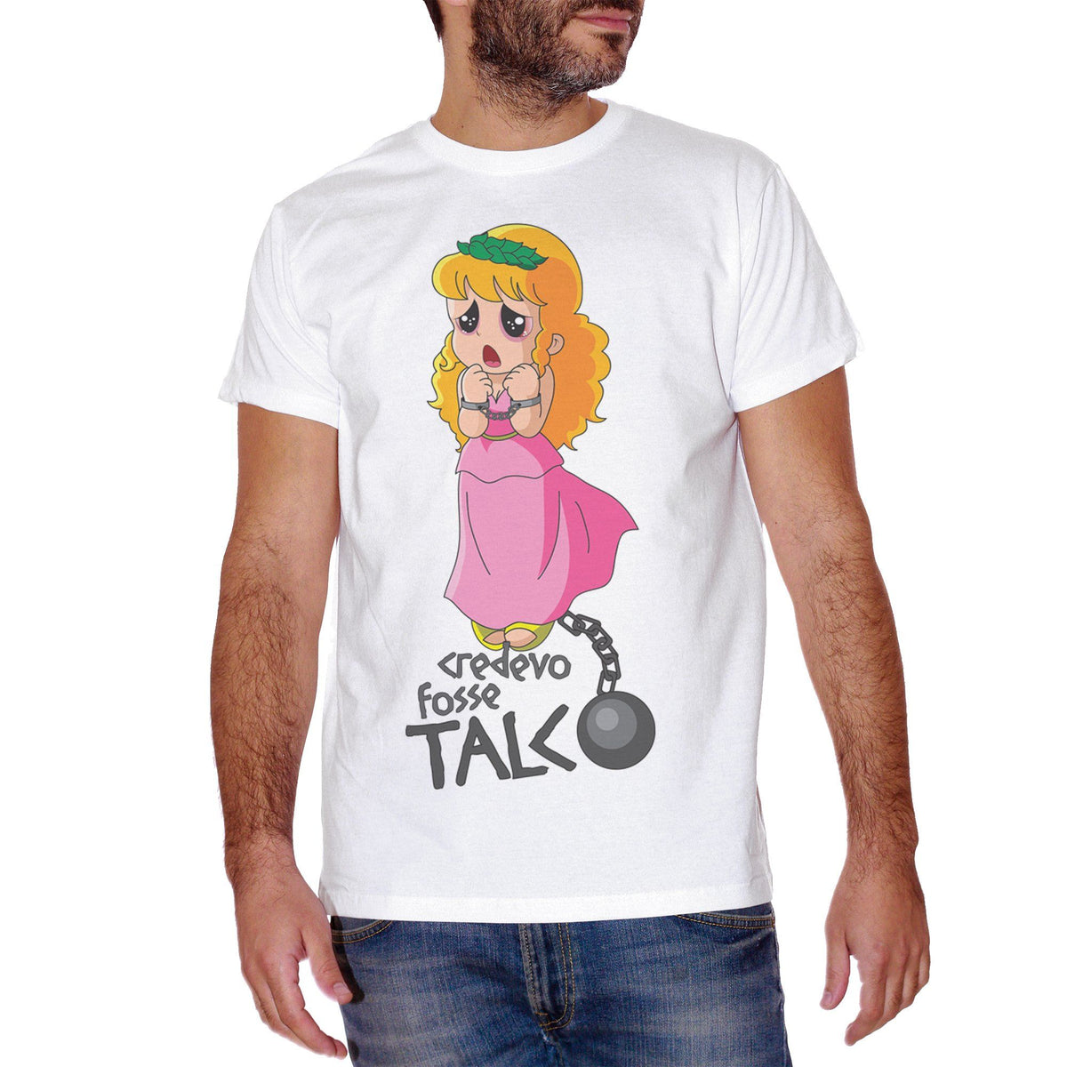 T-Shirt Bambino Ragazzo Pollon Sembrava Talco Funny Cartoon Idea Regalo T-Shirt Bambino Ragazzo Pollon Sembrava Talco Funny Cartoon Idea Regalo