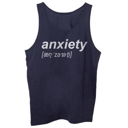 Dark Slate Gray Canotta Anxiety Ansia - SOCIAL CucShop