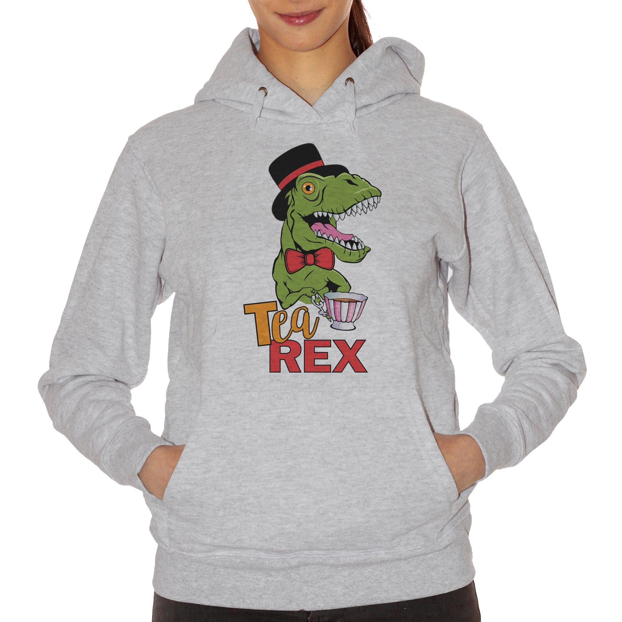Felpa T Rex Tea Lover SOCIAL