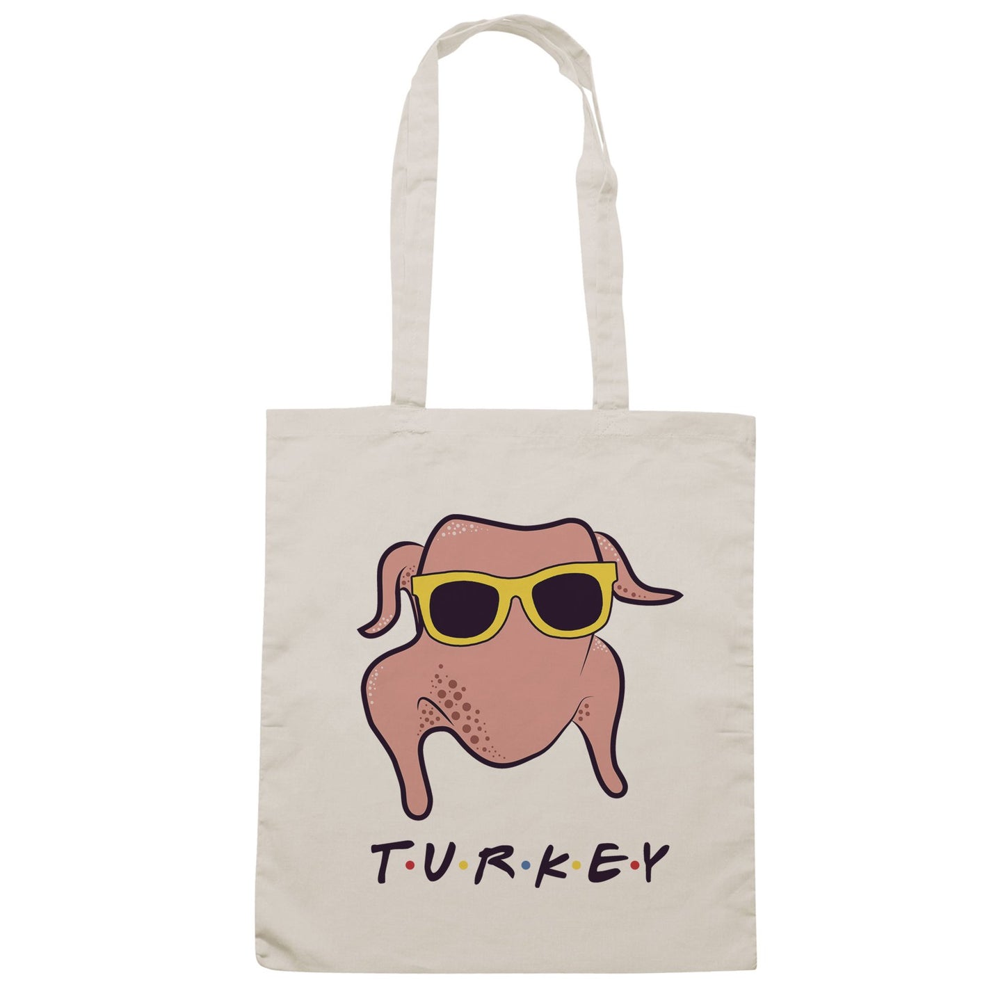 Rosy Brown Borsa Friends Turkey Chicken Sunglasses Tacchino Serie  - Sand - FILM CucShop