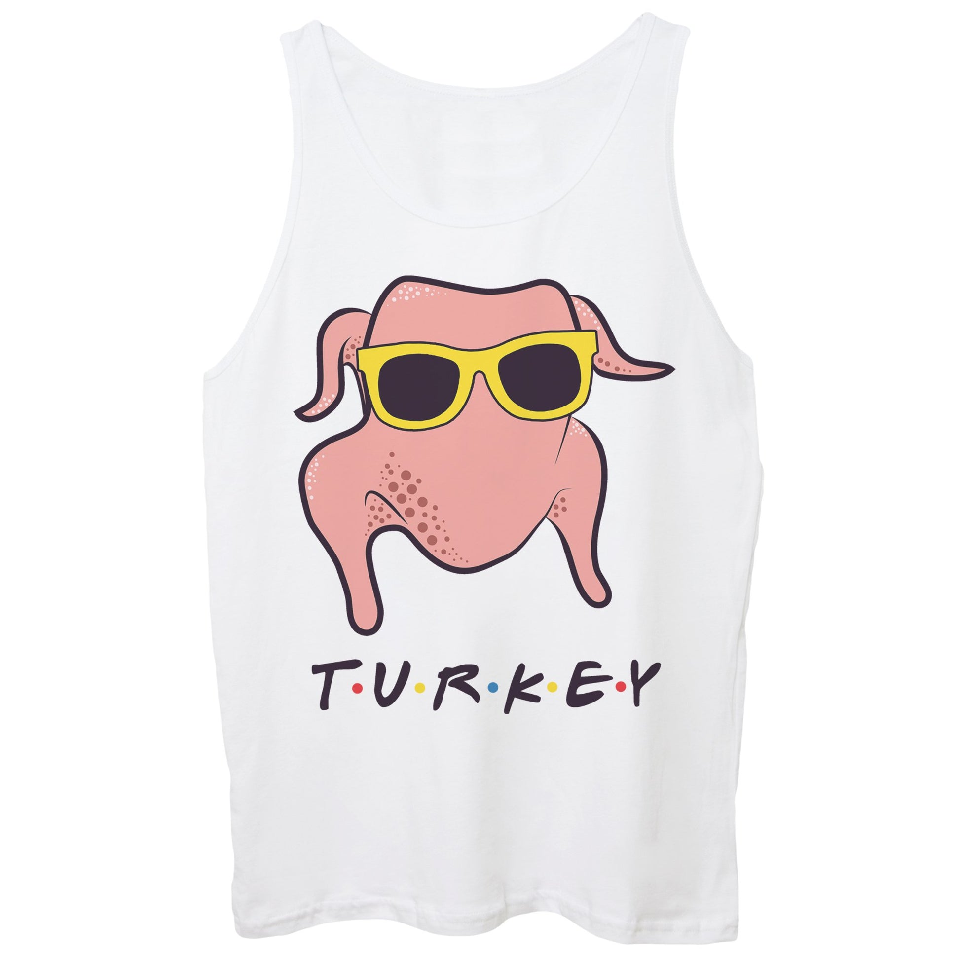Tan Canotta Friends Turkey Chicken Sunglasses Tacchino Serie  - FILM CucShop