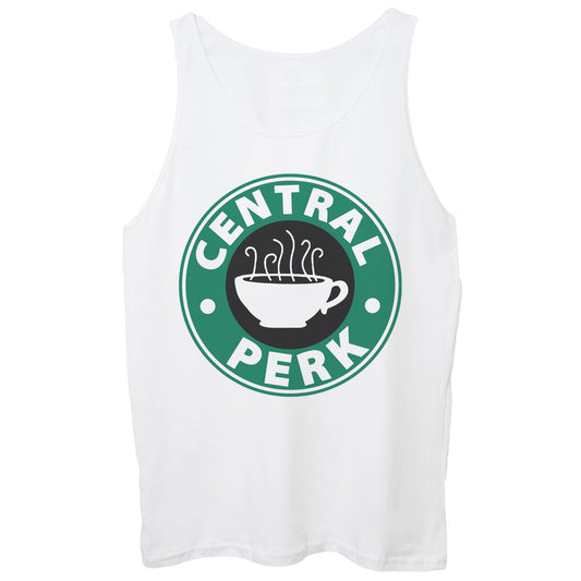 Sea Green Canotta Central Perk Friends Coffee Serie - FILM CucShop