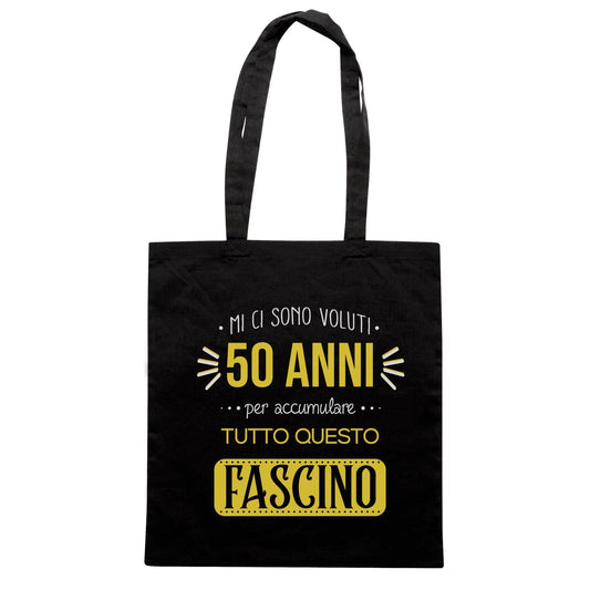 Black Borsa 50 Anni Compleanno - Nera - SOCIAL CucShop