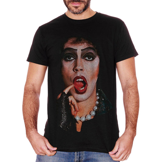 White T-Shirt The Rocky Horror Picture Show Frank N Furter - FILM CucShop