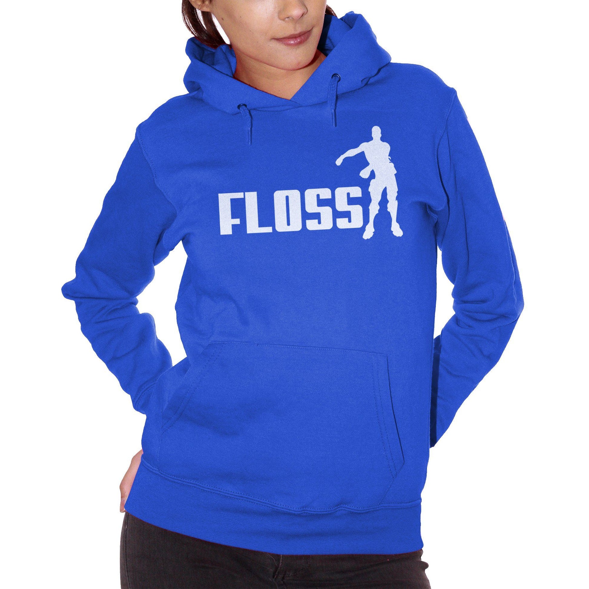 Royal Blue Felpa Floss Flossin Dance - SOCIAL CucShop