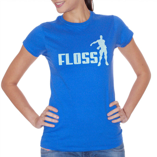 Royal Blue T-Shirt Floss Flossin Dance - SOCIAL CucShop