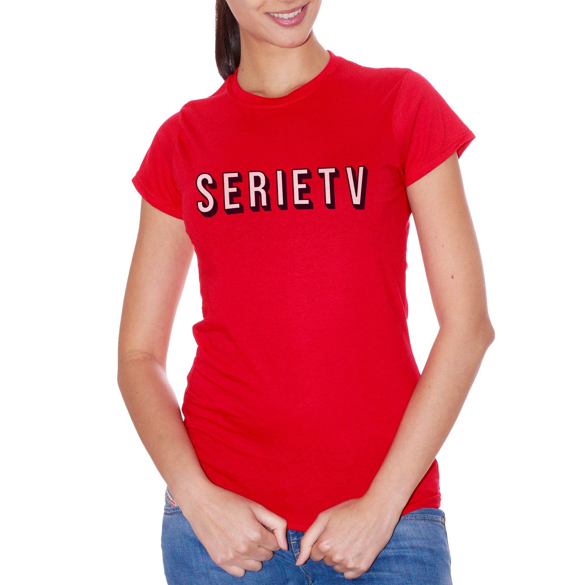 Red T-Shirt Serie Tv Parody Hobby Telefilm - FILM CucShop