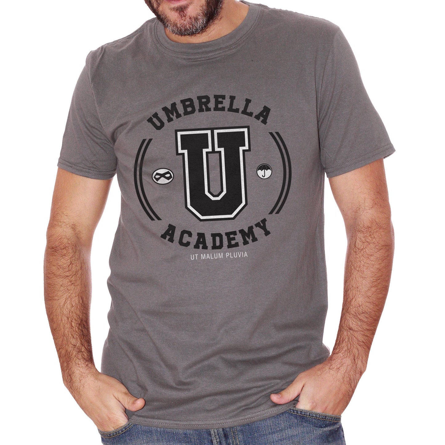 Dim Gray T-Shirt Umbrella Academy Book University Serie Comic - FILM CucShop