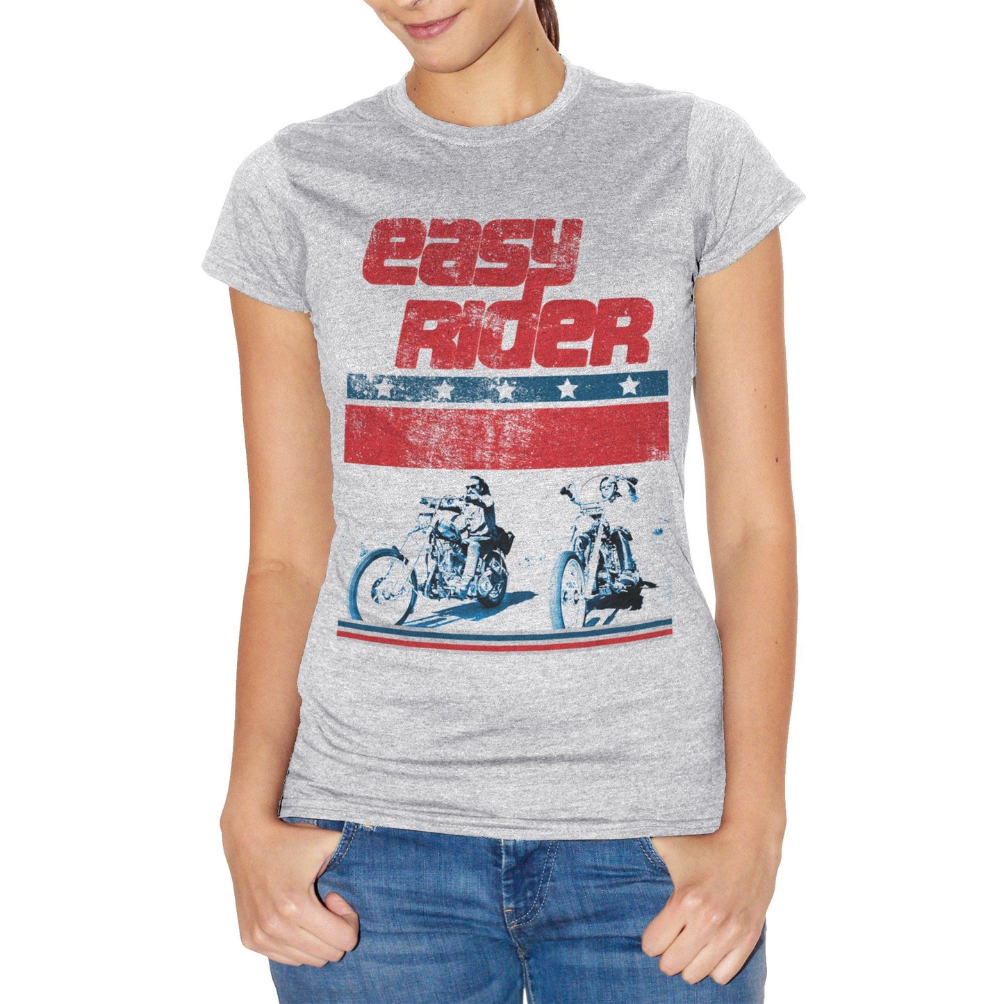Snow T-Shirt Easy Rider Road Movie Motorcycle Biker Gang - FILM CucShop