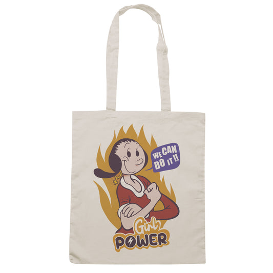 CUC - BAG - OLIVIA Girl Power - Braccio di Ferro - Vintage - Cartoon - #ChooseUrColor - CUC chooseurcolor