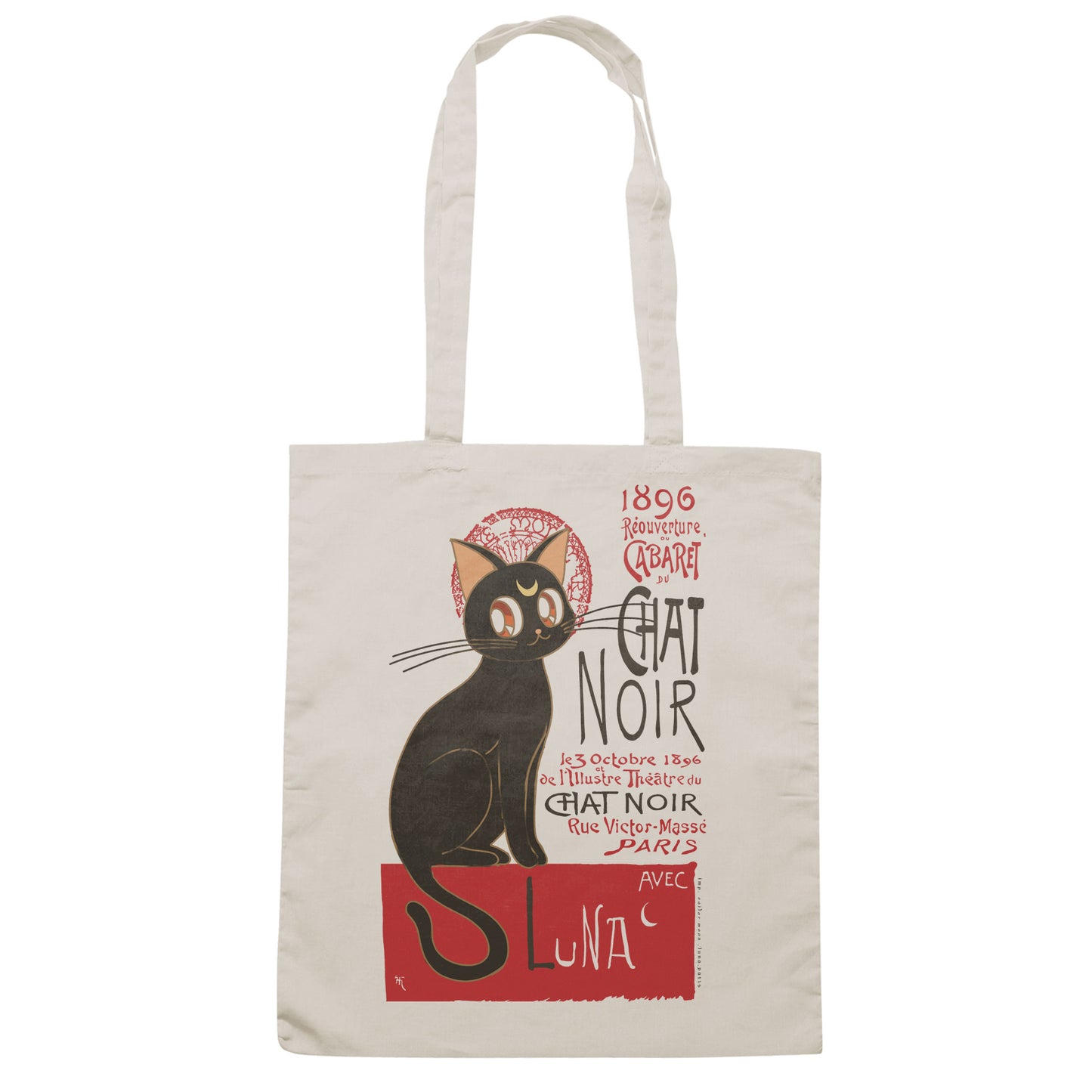 CUC - BAG -  CHAT NOIR - Sailor Moon - Luna - #ChooseUrColor - CUC chooseurcolor