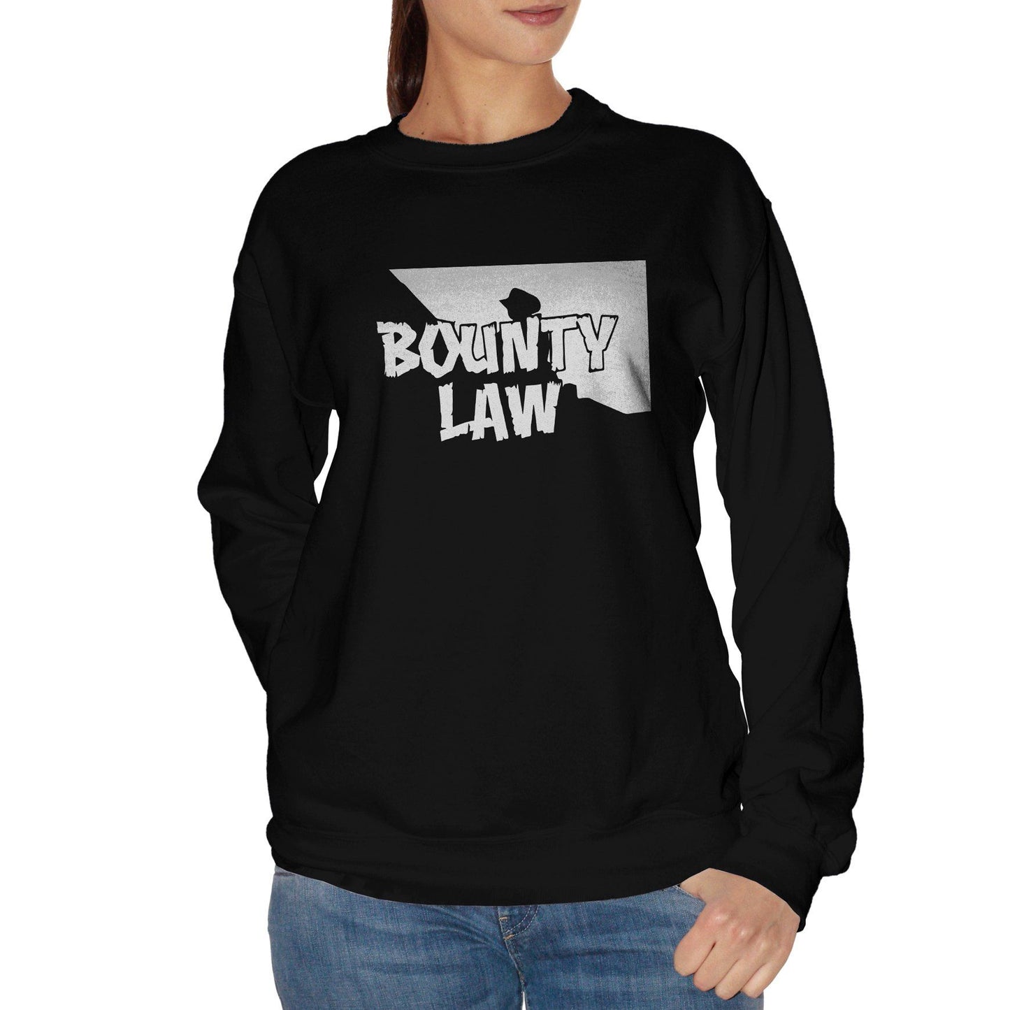 Black Felpa Girocollo Bounty Law Once Upon A Time In Hollywood - Movie Choose ur Color CucShop