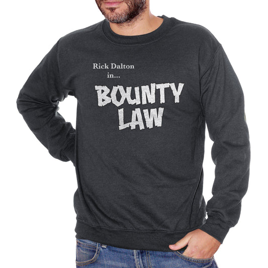 Dark Slate Gray Felpa Girocollo Bounty Law 2 Rick Dalton Once Upon a Time in Hollywood - Movie Choose ur Color CucShop