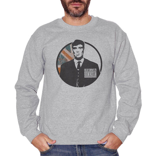 Gray Felpa Girocollo Peaky Blinders Serie TV Netflix - Movie Choose ur Color CucShop