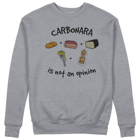 CUC Girocollo Carbonara is not an opinion Unisex #chooseurcolor - CUC chooseurcolor