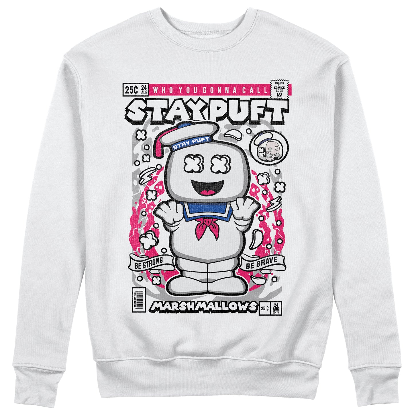 CUC Felpa Gircollo - Stay Puft Cartoon- Unisex #chooseurcolor - CUC chooseurcolor