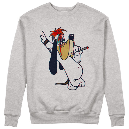 CUC Felpa Girocollo - DROOPY Rebel - Vintage - Cartoon Unisex #chooseurcolor - CUC chooseurcolor